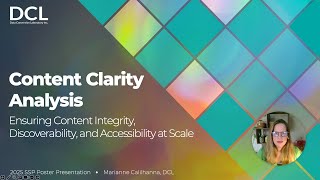 Content Clarity Analysis: Ensuring Content Integrity, Discoverability, and Accessibility at Scale