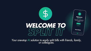 SPLIT IT! Your Ultimate AI Tool for Effortless Receipt Scanning and Splitting