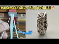How to Make a Braided Silver Ring Handmade Jewelry Gold Smith Luke mp3