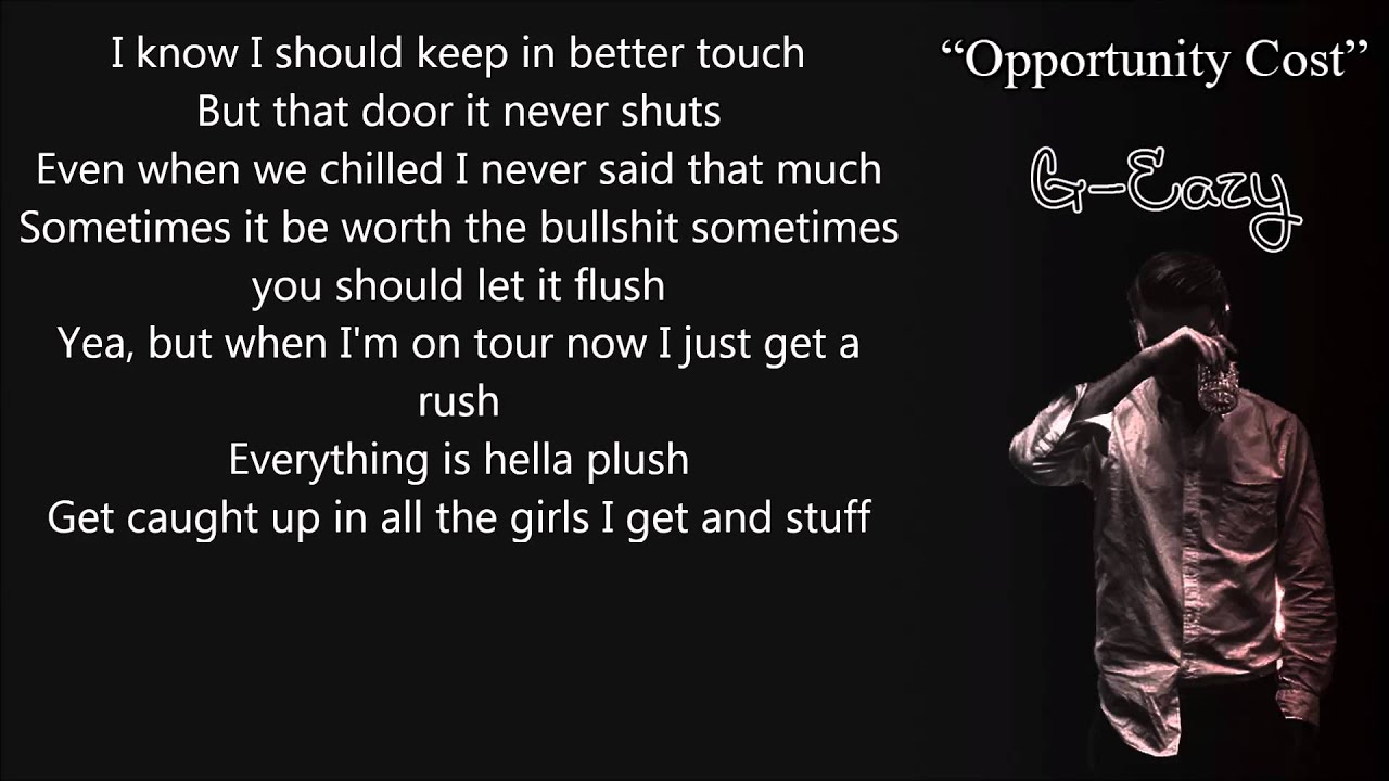 Opportunity Cost Lyrics Opportunity Cost Lyrics