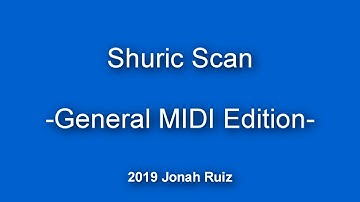 [V1.1] Shuric Scan -MIDI Edition-