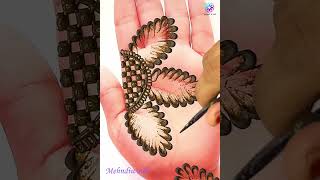 2 Beautiful Trick Arabic mehndi design
