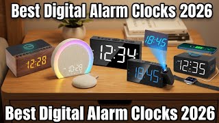 ▶️ Best Digital Alarm Clocks 2026: Fix Your Mornings! (No Phone Needed)