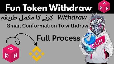 FUN Token pa withdraw kaisa kry || FUN Token Withdrawa Method || Daily Unlimited Withdraw FUN Token