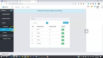 A simple MIS application using Laravel + core UI dashboard