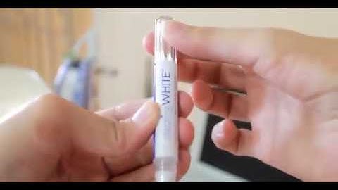 HƯỚNG DẪN SỬ DỤNG BÚT TẨY TRẮNG RĂNG - MỸ