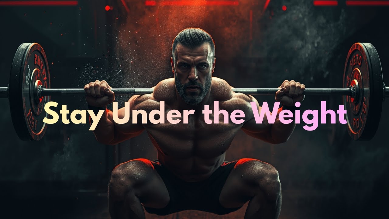 Stay Under the Weight | Serious Gym Motivation Music for Discipline