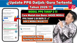 EASY AND CORRECT WAY TO ACCESS PPG MODULES ON RGTK FOR PPG SPECIFIC TEACHERS STAGE 2 YEAR 2026 !!!