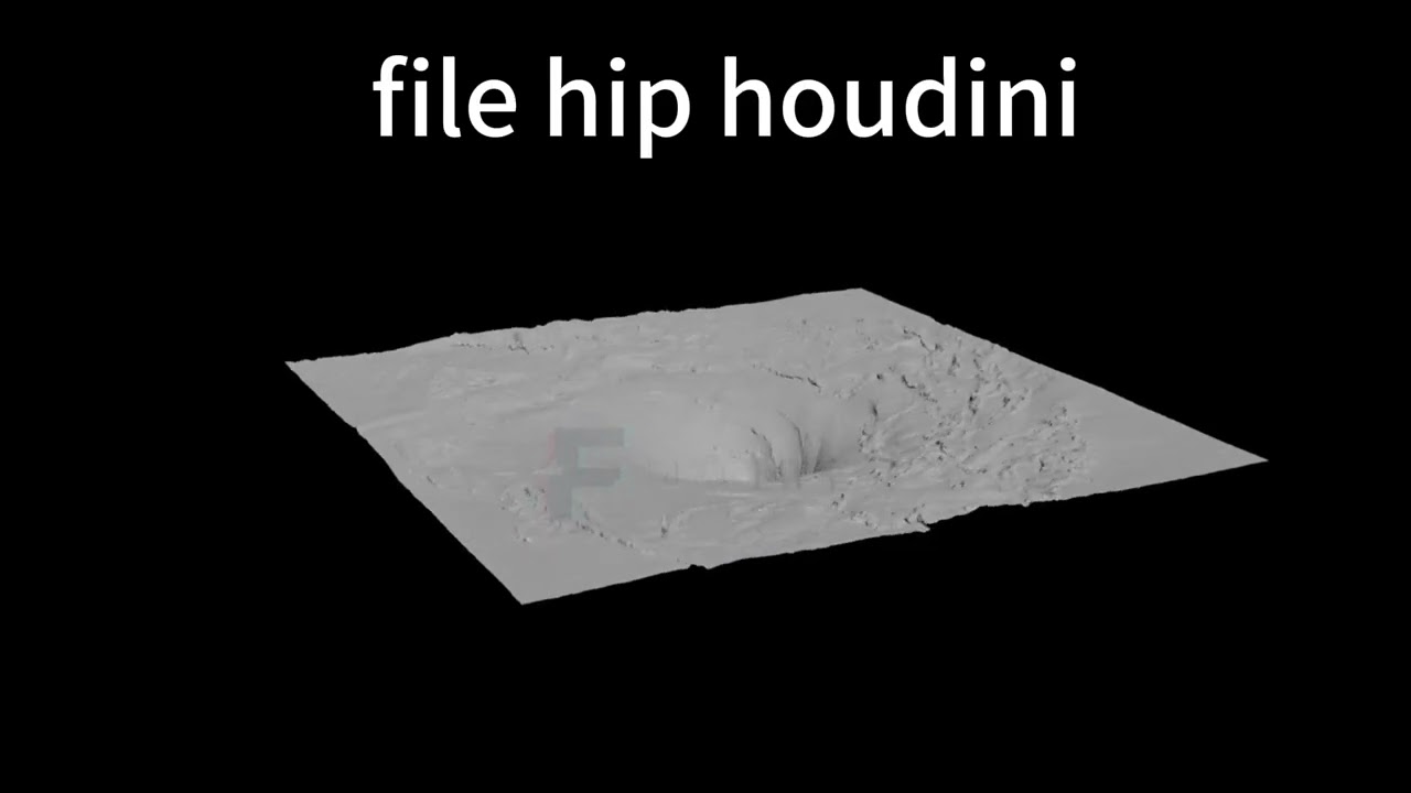 Houdini water vortex solution hip file