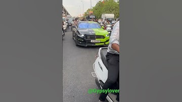 Uk07 rider mustang green and black // old model mustang in jaipur // new meetup in jaipur