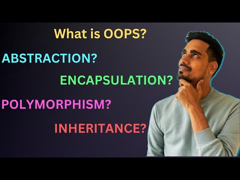 Mastering OOPS Concepts: Abstraction, Encapsulation, Polymorphism & Inheritance Explained in Hindi