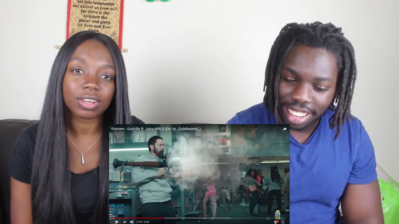 Eminem - Godzilla ft. Juice WRLD (Dir. by _ColeBennett_) - REACTION