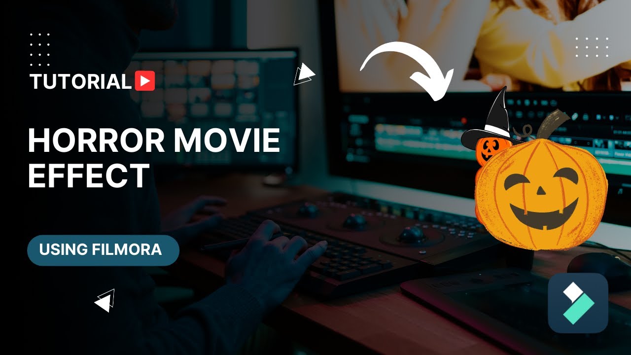 How To Add Halloween Effect & Horror Color Grade Video Using Filmora