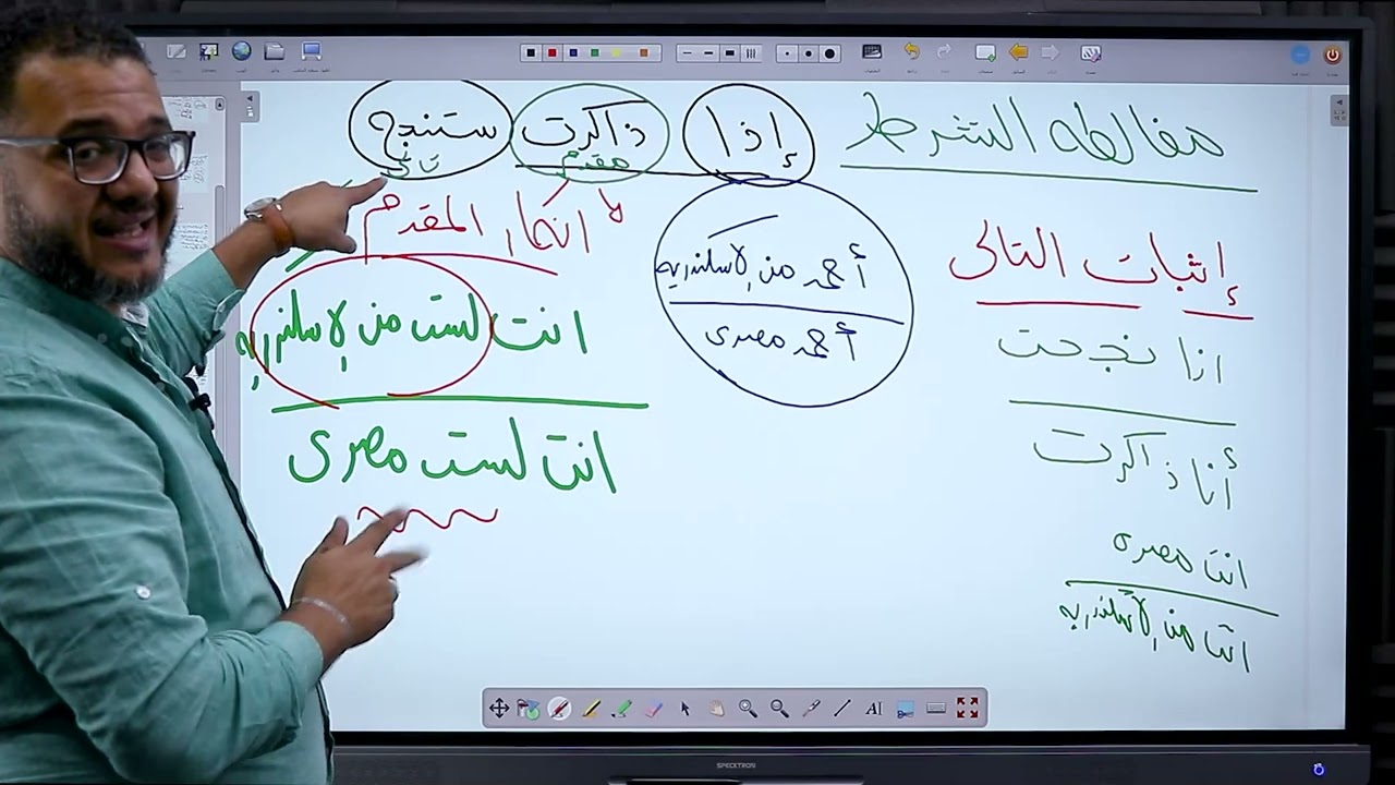 مراجعه المنطق كامل | الصف الثانى الثانوى | حل اسئلة ليلة الامتحان  | أ. احمد حسن