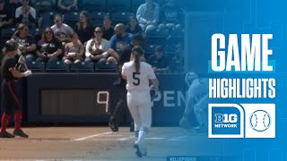 Maryland at Penn State | HIGHLIGHTS | Big Ten Softball | 04/03/2026