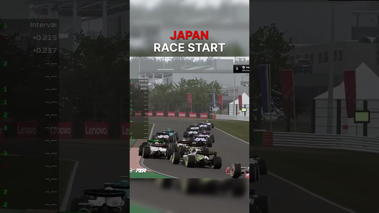 JAPAN RACE START 🚥 