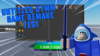 Playing and Testing Untitled UTMM Game REMAKE