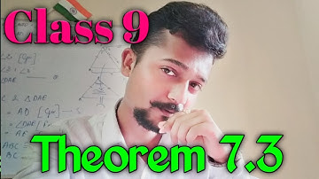 Theorem 7.3 | The sides opposite to equal angles of a triangle are equal | Class 9 Maths NCERT