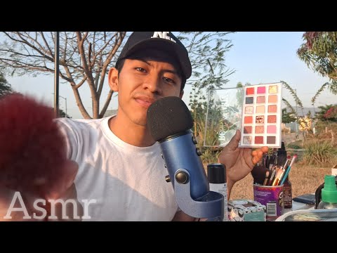 ASMR POV 💄 Maquillaje Relajante al Aire Libre | Especial Año Nuevo