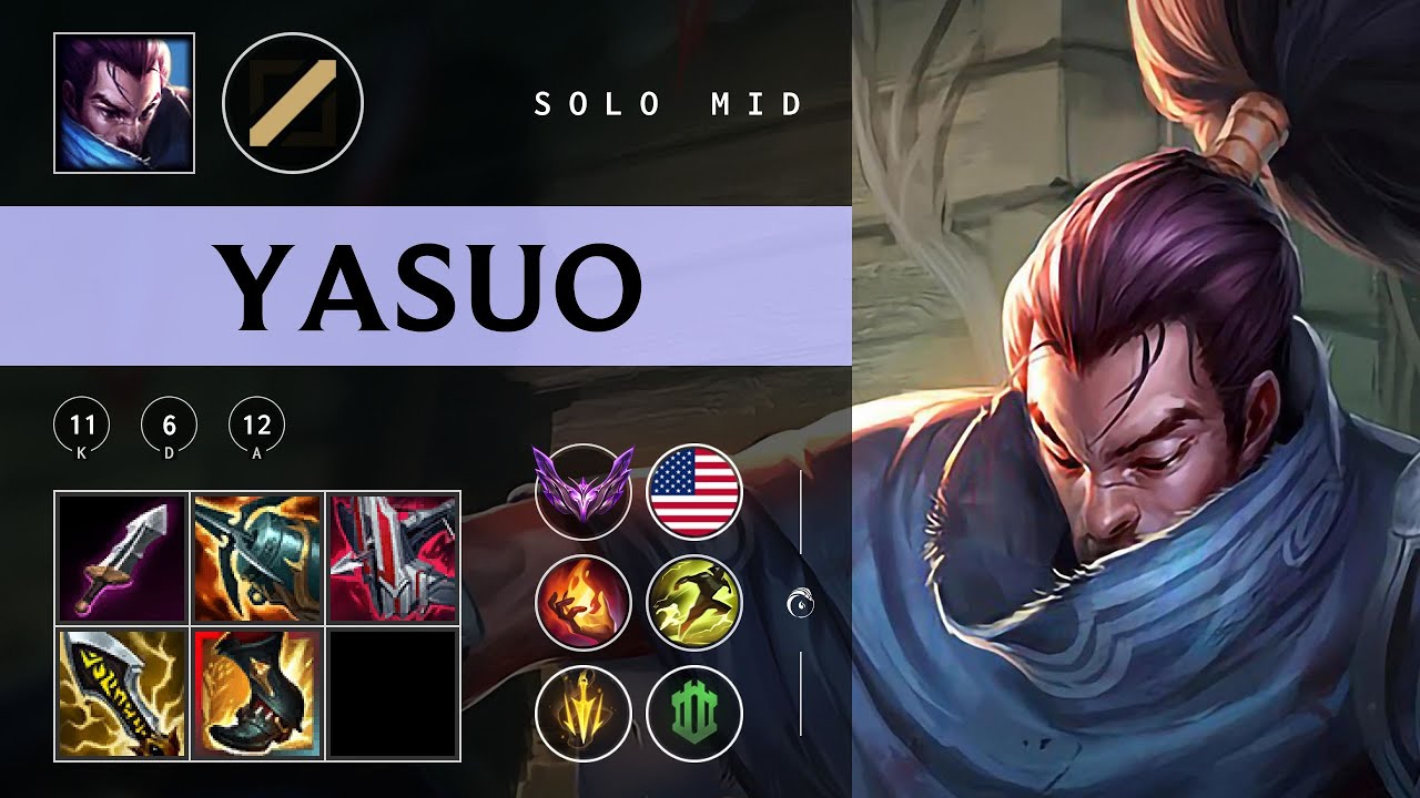 Yasuo Mid vs Talon - NA Master Patch 25.24