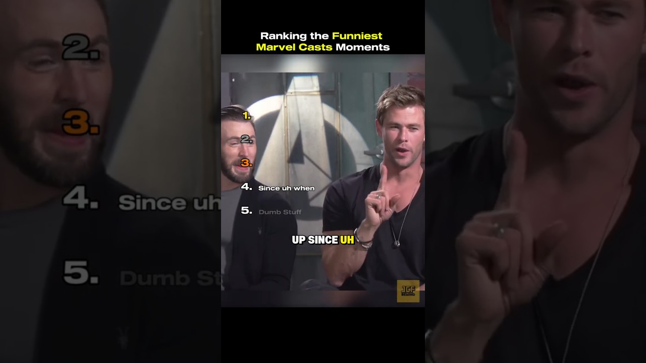Ranking the Funniest Marvel Casts Moments 
