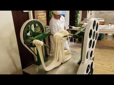 Making Saltwater Taffy at La King's Confectionery on the Historic Strand in Galveston, Texas