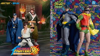 New McFarlane Toys Batman 66 2 pack & King of Fighters Joy Toy preorder info
