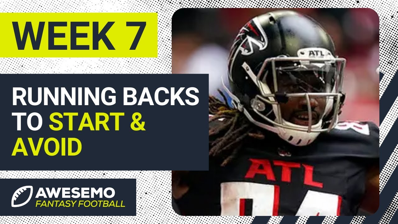 START EM SIT EM Must Start Running Backs Week 7 Fantasy Football