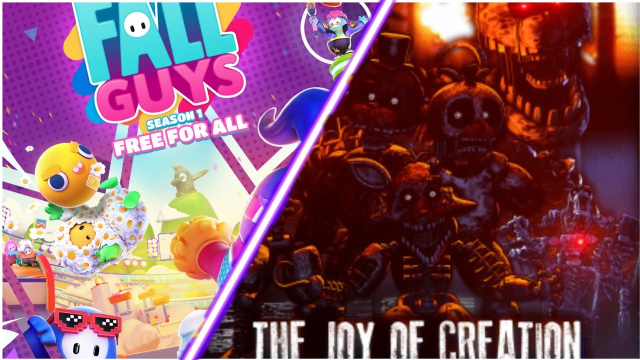 Вечерний стрим по "Fall Guys" и "The joy of creation"