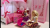 Barbie & Ken Airplane Travel Routine - Barbie Vacation Pink Glamour Jet