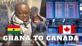 My Leaving Ghana to Canada Vlog | Moving From Accra to Winnipeg As International Student