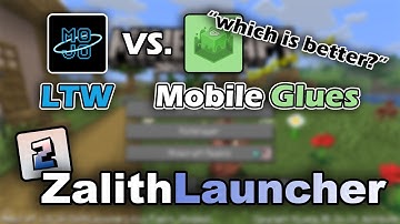 LTW Vs Mobile Glues - Which one is better? - Zalith Launcher Java Minecraft