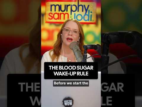 The Blood Sugar Wake-Up Rule