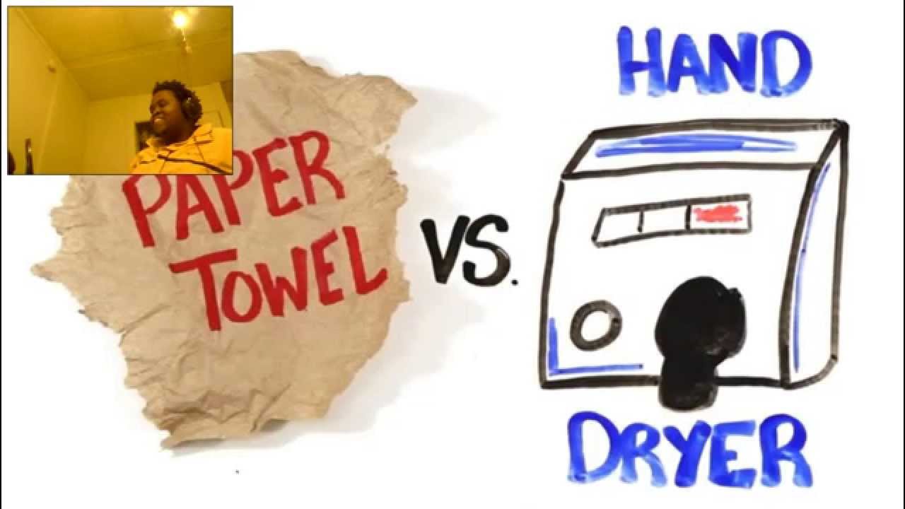 DustDaRapper React: AsapSCIENCE-Paper Towel vs Hand Dryers