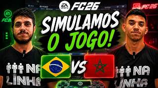 BRASIL X MARROCOS - COPA DO MUNDO 2026 (SIMULACAO EA FC)