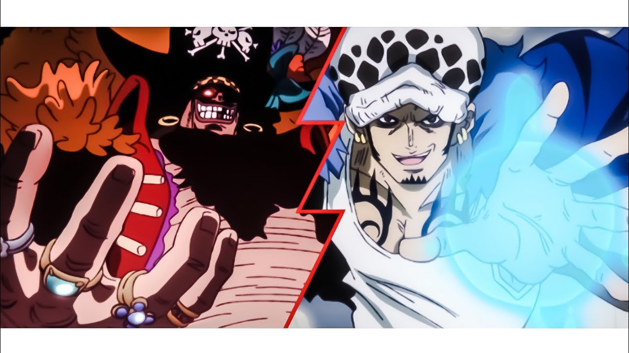 [4K] ~ Blackbeard Vs. Law | FULL FIGHT『AMV』▶ One Piece: Episode 1093