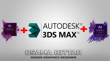 3D Modeling and animation | 3D MAX | after effect | premier