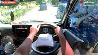 #84 - BAWA MOBIL BOX KE JALAN KECIL - TRAGA BOX MANUAL - POV DRIVING INDONESIA
