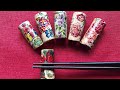 "コルク栓"で『箸置き』を作ったよ・デコパージュ・デコポッジ・簡単・可愛い・紙ナプキン❤︎DIY/tutorial/chop stick rest/a cork/découpage❤︎手仕事#617