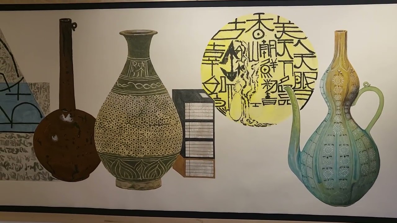 박대성 화백 그림 관람/ Park Dae-sung Paintings Viewing