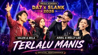 Valen ft Mila & Arbil ft Melly Lee Live at Mega Konser DA7 x Slank 2026