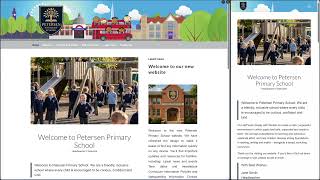 Vibrant Primary School Website Template (Design C) | Desktop + Mobile Demo