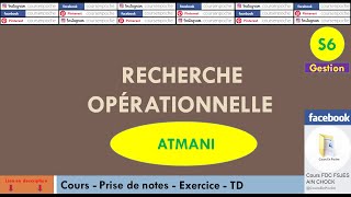 Recherche opérationnelle S6 FSJES FDC screenshot 4