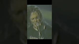Metallica gives Kurt a shoutout during whiplash 92 #kirkhammet #metalica #nirvana #kurtcobainforever