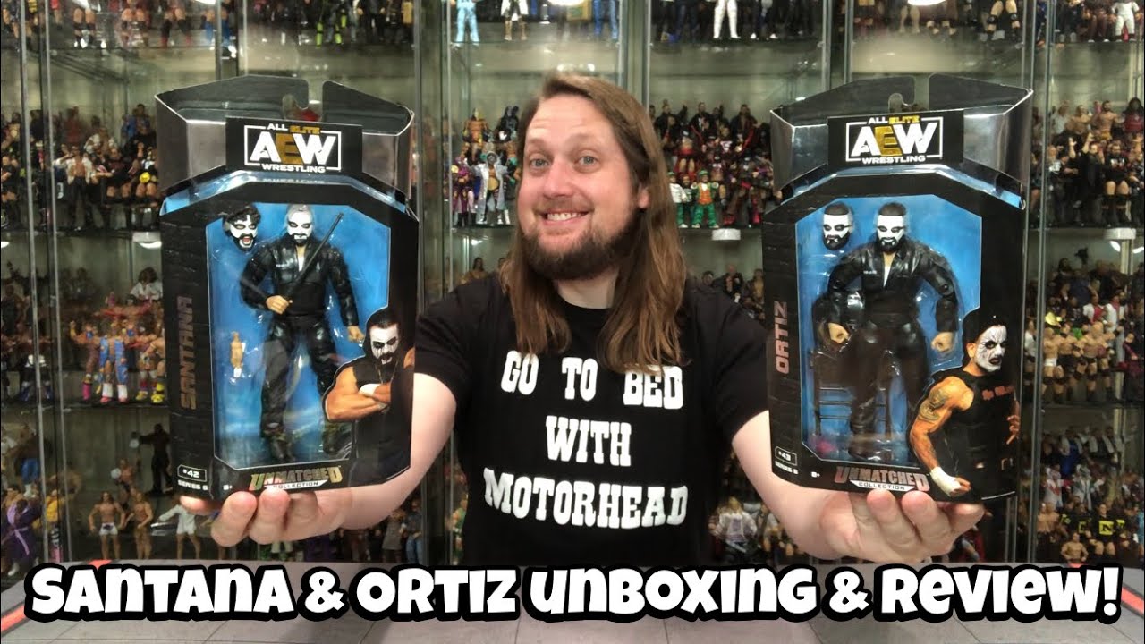 Santana & Ortiz AEW Unmatched Series 6 Unboxing & Review! - YouTube