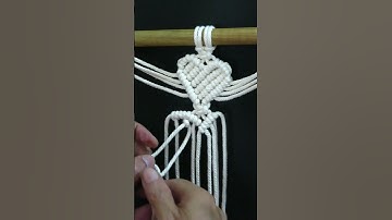 How to make Macramé Perfect Heart