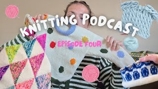 Too Many WIPS!! Stash Busting, Baby Knitting and Lots of Colour | Knitting Podcast