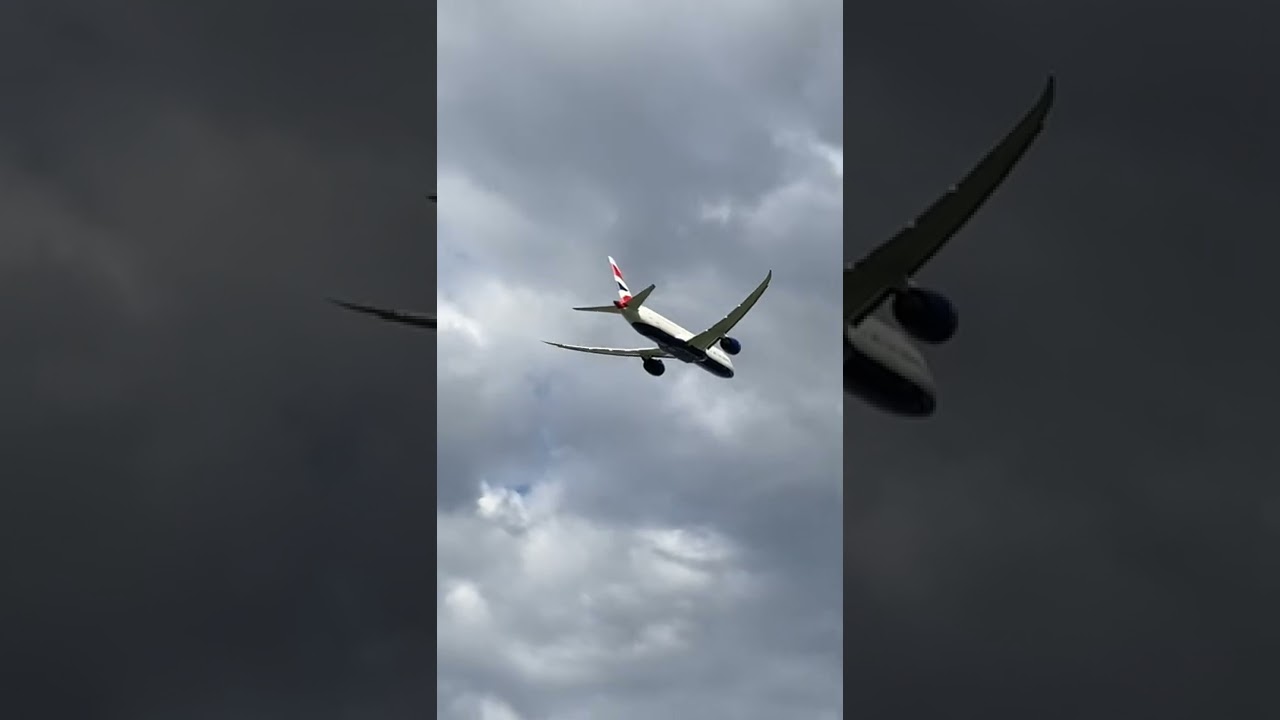 British Airways 787-9 departing Heathrow to Mexico City BA243 