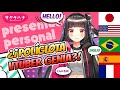 【VTuber】Presentandome en 5 IDIOMAS?!【Sakura Hana】