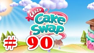 Crazy Cake Swap Level 90 - Walkthrough ( No Booster )